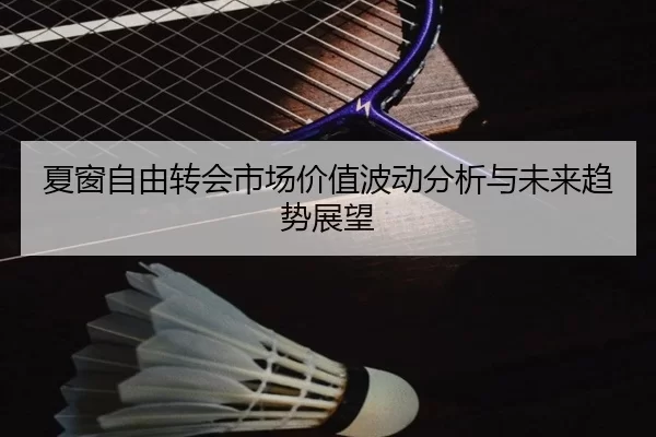 夏窗自由转会市场价值波动分析与未来趋势展望